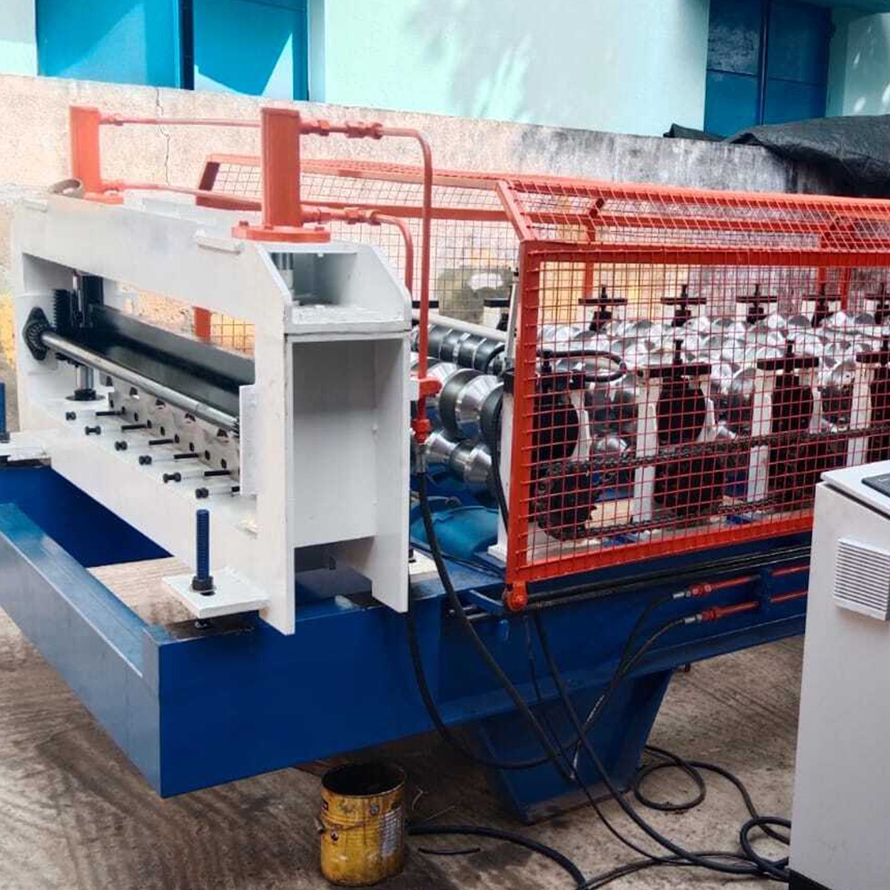 Ridge Roll Forming Machine