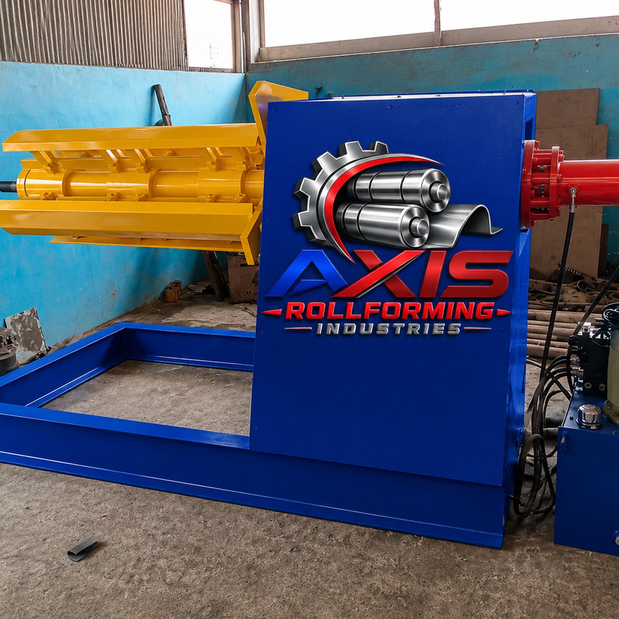 Roofing Sheet Crimping Machine