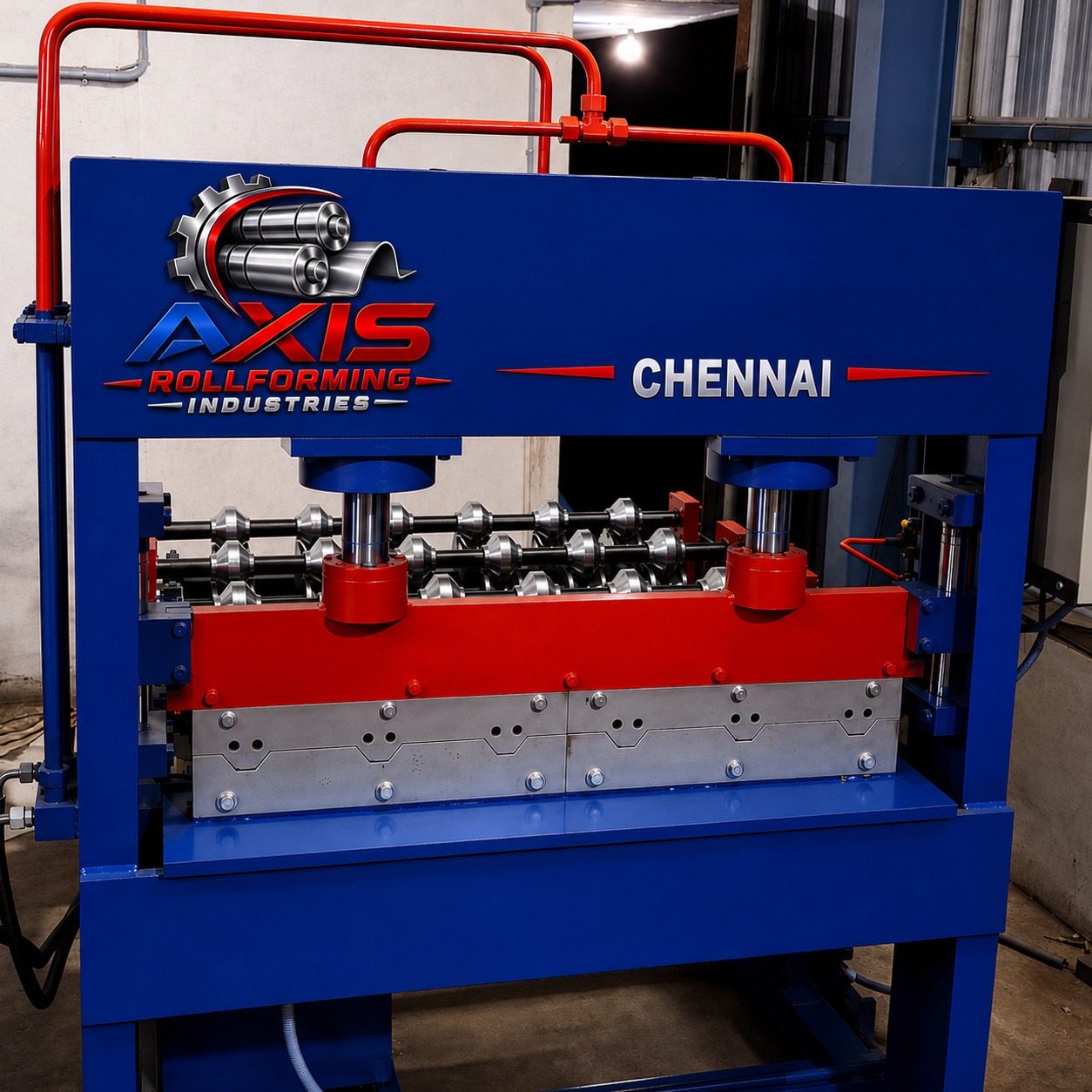 Roofing Sheet Reverse Crimping Machine